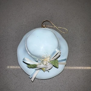 Vintage Enesco Keramik Beutel hängend kleiner Hut - Bild 1 von 6