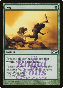 Fog 1x FOIL MTG M11 Core Set Common MINT green - Picture 1 of 1