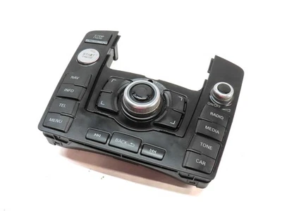 2012-2015 AUDI Q7 (4L) FRONT CENTER CONSOLE MMI MEDIA NAVIGATION CONTROL SWITCH - Image 1 of 4