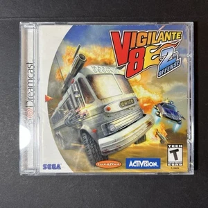 Vigilante 8 2nd Offense Sega Dreamcast completo con manuale testato - Foto 1 di 5