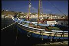 118017 Trawler At Rest At Mykonos Mooring A4 Photo Print