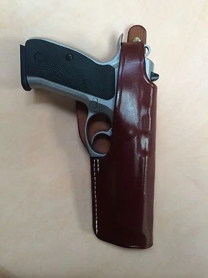 CZ 75 85 Leather Holster #9307 - Image 1 of 4