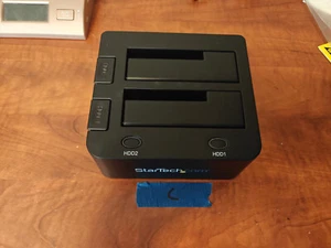 Startech Dock Station For 2.5/3.5in SATA Hard Drives USB SATDOCK22U3 V2 - Afbeelding 1 van 5