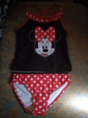 Minnie Mouse Swimsuit Size 7/8 Girls - Image 1 of 2