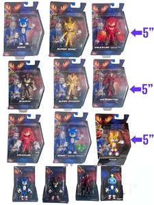 Sonic 3 Actionfiguren Shadow Knuckles 2,5” oder 5” Zoll SOFORTVERSAND! - Bild 1 von 18