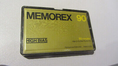 1x MEMOREX 90 High Bias TOP ZUSTAND Von 1978 Type 2 CrO2 • 5.99€