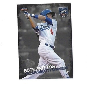 2015 Oklahoma City Dodgers Buck Britton
