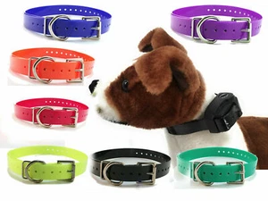 DOGTRA  Compatible replacement Dog Receiver Straps 3/4" X 28"- 8 Colors To Choos - Picture 1 of 10