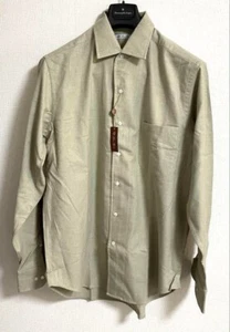 New Loro Piana 100% Cotton Shirts Green Size L Made in ITALY New with Tag - Picture 1 of 9