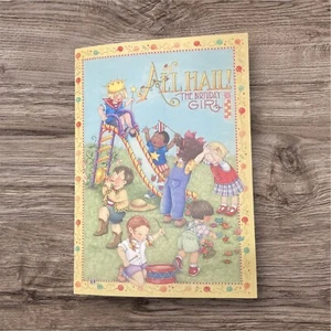 Birthday Card - All Hail! The Birthday Girl- Mary Engelbreit- Her Girl Woman - Picture 1 of 3