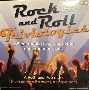 Rock And Roll Triviologies Spiel Ein Rock & Pop Quizspiel 1.300 Fragen SEALED - Bild 1 von 2