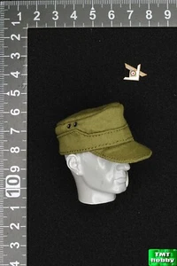 1:6 Scale DID D80158 WWII German Africa Corps Gunner Bialas - Field Cap w/ Badge - Picture 1 of 3