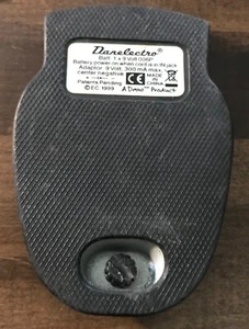 Danelectro Black Coffee Distortion Pedal BACK PLATE ONLY - Picture 1 of 2