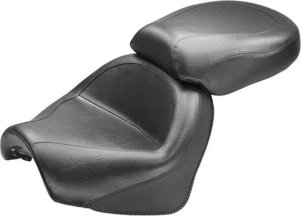 Mustang 75811 Negro Original Dos Piezas Ancho Touring Seat 01-08 Suzuki C50 Foto 1 de 1
