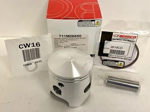 WISECO PK1494 FORGED 66.5mm PISTON 50mm TOP END GASKETS KAWASAKI KDX200 711P2 - Picture 1 of 1