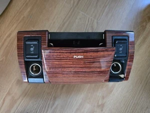 JEEP GRAND CHEROKEE WJ MK2 CENTRE ASH TRAY & HEATED SEATS SWITCHES *WOOD EFFECT* - Picture 1 of 4
