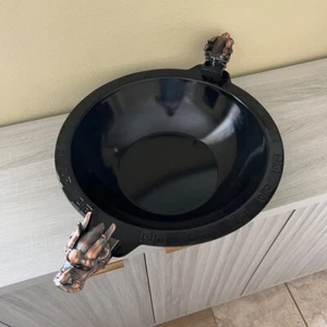 NEW HUGE XXL Double Dragon Handle Hot Pot Wok Pan Heavy Duty 17" Premium Classic - Picture 1 of 7