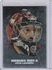 2009-10 ITG Between the pipes Masked Men 2 Silver Jason LeBarbera MM-43