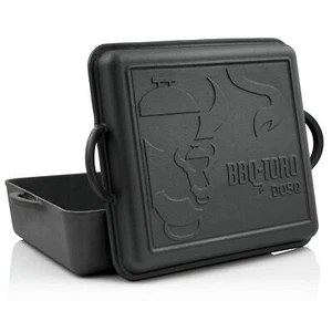 BBQ-Toro Dutch Oven Pan I Gusseisen Kessel I Bräter rechteckig I Square Pfanne - Bild 1 von 5