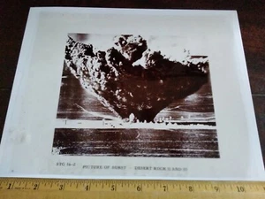 Photo Transparency "Picture of Burst" Unidentified Blast 1950's Graffenwoehr? - Picture 1 of 1