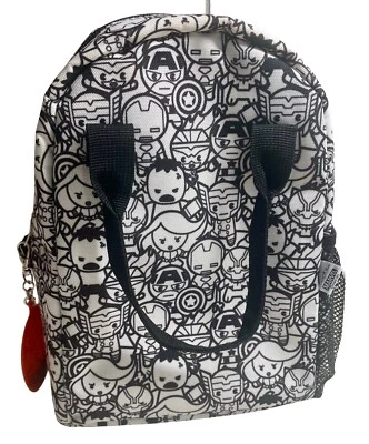 Fiambrera aislada Yoobi x Marvel Collab + llavero Spider-Man rojo brillo nuevo sin etiquetas Foto 1 de 4