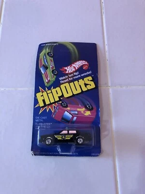 De colección 1985 Hot Wheels Mattel Flip Outs Flipbuster Hong Kong Unpunch Foto 1 de 2