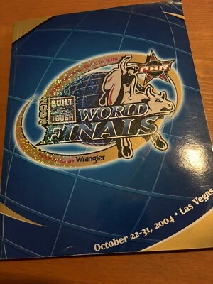 Professional Bull Riders World Finals 2004,Program Las Vegas USED EXCELLENT FS - Image 1 of 4