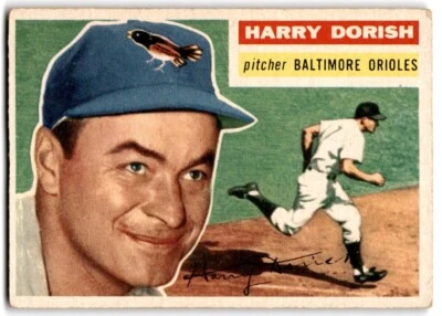 1956 Topps Harry Dorish Baltimore Orioles #167 - Image 1 of 2
