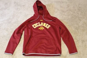 Iowa State Cyclones Under Armour Hoodie Red Size Large - Picture 1 of 3