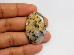 Amazing Quality Natural Tiger Dendrite Cabochon Loose Gemstone 53 Cts. ME-6315 - Picture 1 of 3