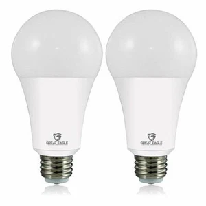 Great Eagle 3-Way A21 50/100/150W Replacement LED bulb SoftWhite 3000K UL Listed - Picture 1 of 5