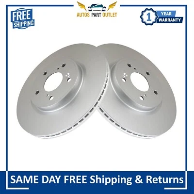 New Front Brake Rotor Set Fits For 2017-2022 Honda Accord CR-V - Image 1 of 4