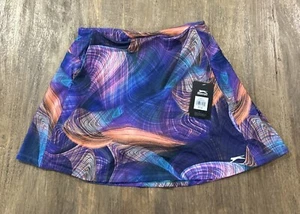 NWT Slazenger Women’s Flounce Golf Skort In Digi Marble Size Small Free Shipping - Picture 1 of 13