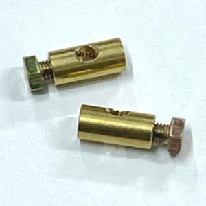 Tuercas de barril para cables de acelerador y calefacción (2 piezas) - Se adapta a VW Bug/Bus/Ghia/Tipo - Imagen 1 de 1