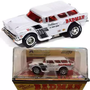 Auto World 1957 Chevy Nomad Badman White HO Slot Car for AFX Exclusive Limited - Picture 1 of 3
