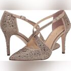 Jessica Simpson Champagne Studded Heels Size 8.5