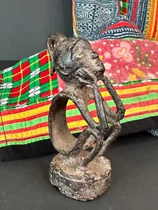Old Borneo Bronze Miniature Statue (b.) …beautiful collection and display piece - Picture 1 of 10