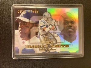 Emmitt Smith #/1999 Flair Showcase SP Low Numbered Card Parallel 99 190 Cowboys - Picture 1 of 3
