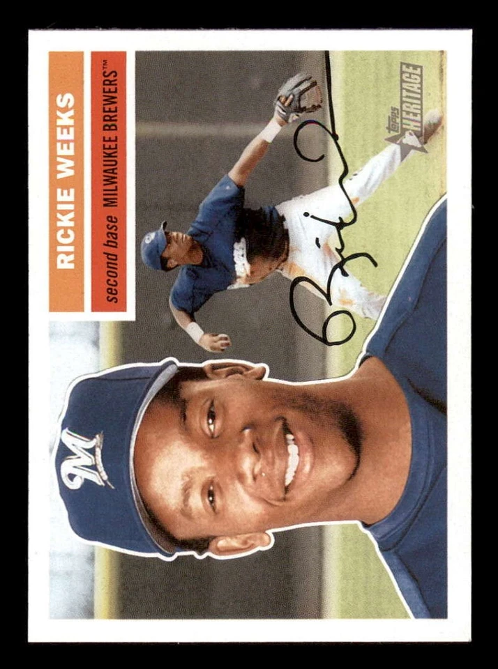 Topps Heritage Baseball 2005 (base) individuales #1-397 (tú eliges) compra 1 y obtén 1 gratis Foto 1 de 1