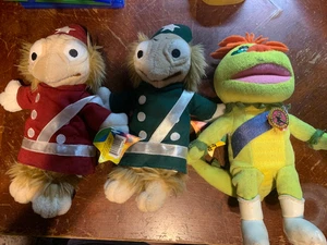 LOT OF 3 The Krofft Superstars Cling Plush 9.5”  Vintage Living Toys Inc 1999 - Picture 1 of 10