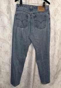 Women’s Vintage 90s Levi’s 550 Relaxed Fit Denim Jeans Size 13 Long Tapered - Picture 1 of 9