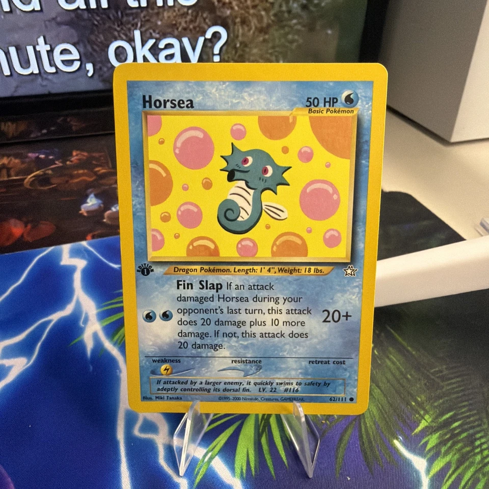 Horsea 62/111 Neo Genesis Regular - Image 1 of 3