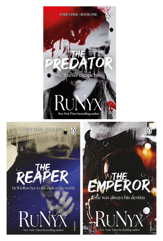 The Dark Verse Series by TBA RuNyx 3 Books Collection Set - Fiction - Paperback - Image 1 of 1