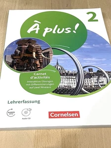 Lehrerfassung A plus! Carnet d activites 2 + Lösungen - Bild 1 von 1