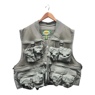Cabelas Mesh Fly Fishing Vest / New Without Tags / Size 2XL Regular Green - Image 1 of 4