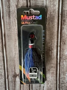 Big Eye Buck Tail Jig BEB-1-BKPP - Picture 1 of 3