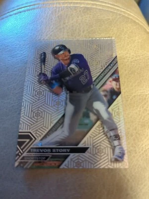 2017 Topps High Tek Pattern 2 Trevor Story #HT-TS - Image 1 of 2