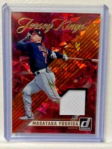 2024 Panini Donruss - Jersey Kings #JK-MY Masataka Yoshida White MEM - Bild 1 von 2