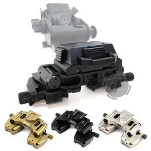 Aluminum Modular Binocular Bridge Mount Bracket for Tactical Helmet NVG NODS - Picture 1 of 16