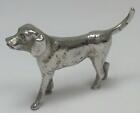 Antique Sterling Silver Miniature Foxhound (1 ½”) – Hallmarked 1907